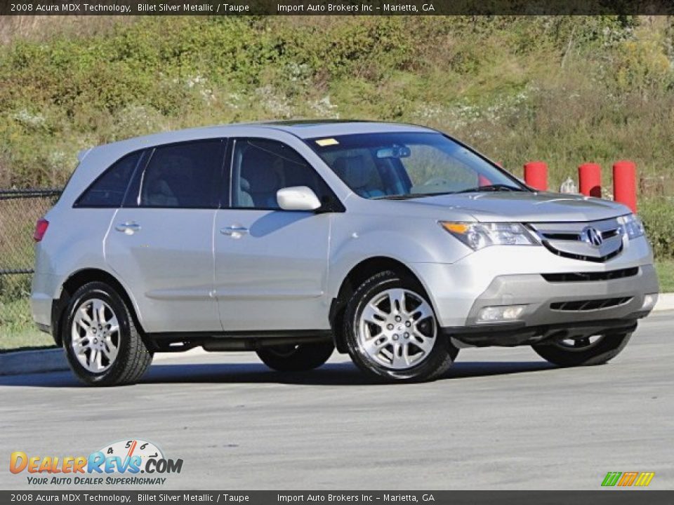 Front 3/4 View of 2008 Acura MDX Technology Photo #3