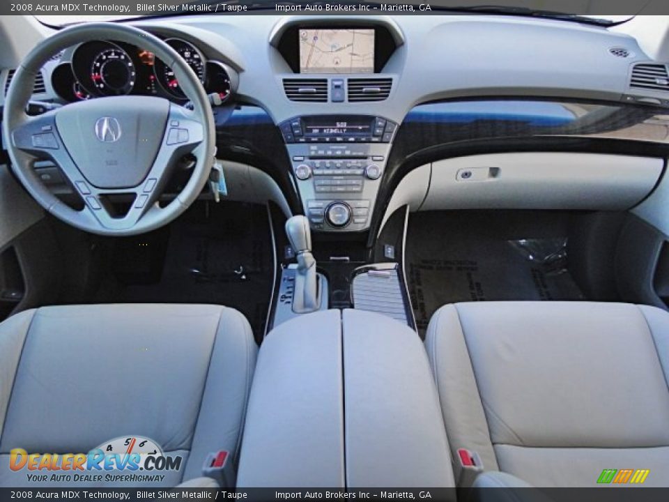 Taupe Interior - 2008 Acura MDX Technology Photo #8