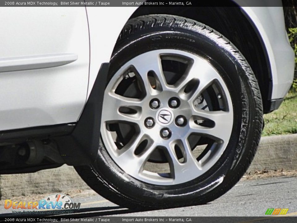 2008 Acura MDX Technology Wheel Photo #18