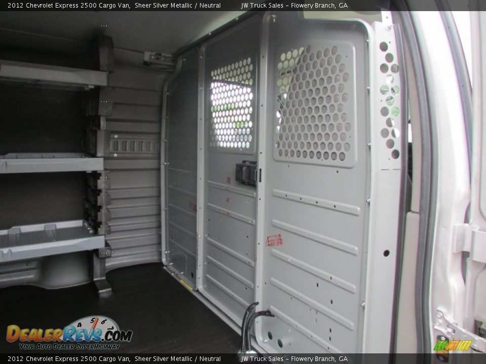 2012 Chevrolet Express 2500 Cargo Van Sheer Silver Metallic / Neutral Photo #17