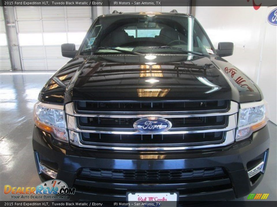 2015 Ford Expedition XLT Tuxedo Black Metallic / Ebony Photo #2