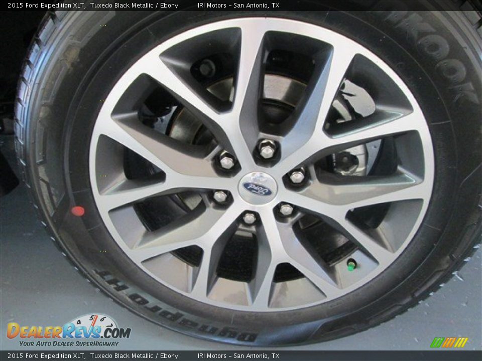 2015 Ford Expedition XLT Tuxedo Black Metallic / Ebony Photo #4