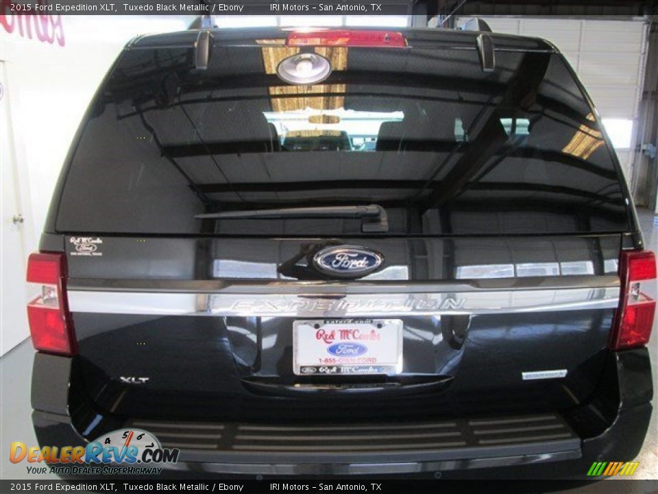 2015 Ford Expedition XLT Tuxedo Black Metallic / Ebony Photo #5