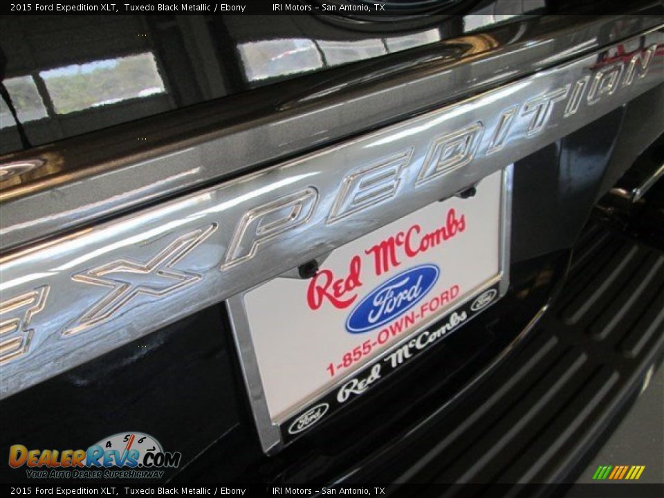 2015 Ford Expedition XLT Tuxedo Black Metallic / Ebony Photo #6