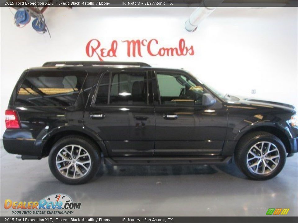 2015 Ford Expedition XLT Tuxedo Black Metallic / Ebony Photo #9