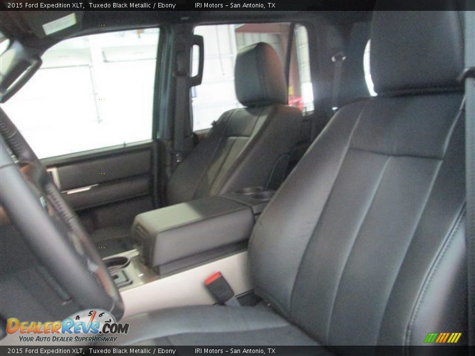 2015 Ford Expedition XLT Tuxedo Black Metallic / Ebony Photo #10