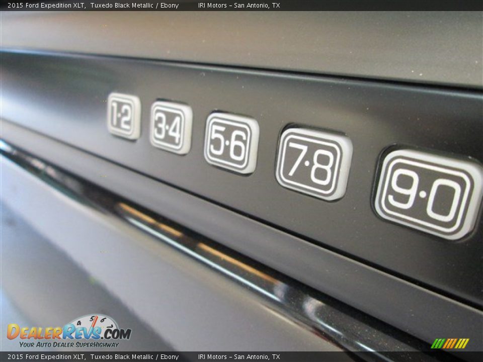 2015 Ford Expedition XLT Tuxedo Black Metallic / Ebony Photo #13