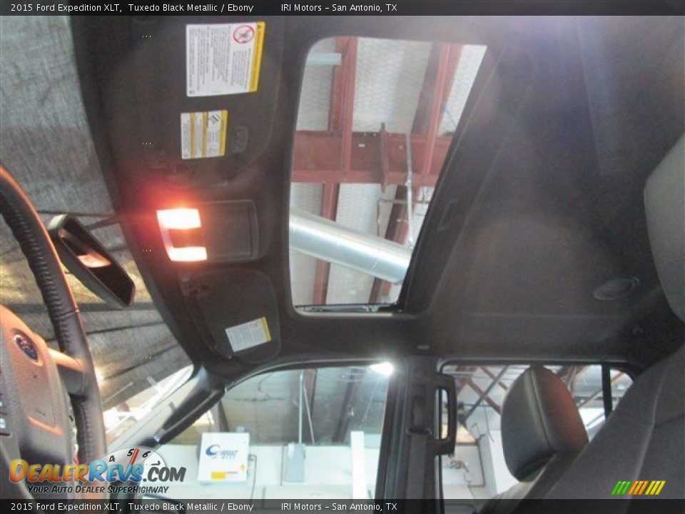 2015 Ford Expedition XLT Tuxedo Black Metallic / Ebony Photo #14