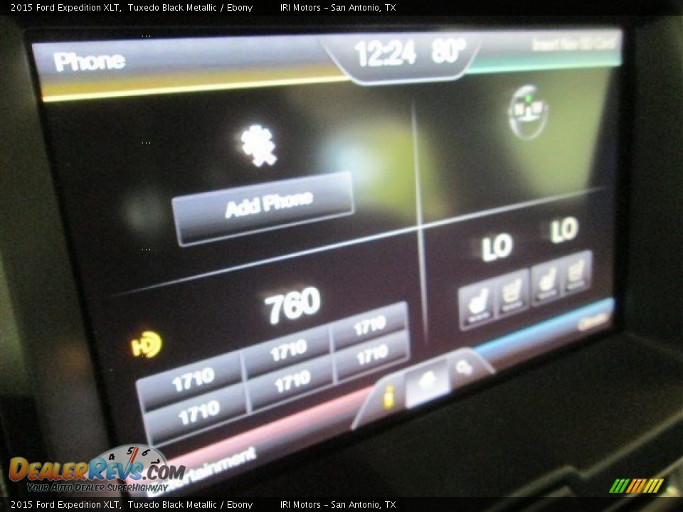 2015 Ford Expedition XLT Tuxedo Black Metallic / Ebony Photo #19
