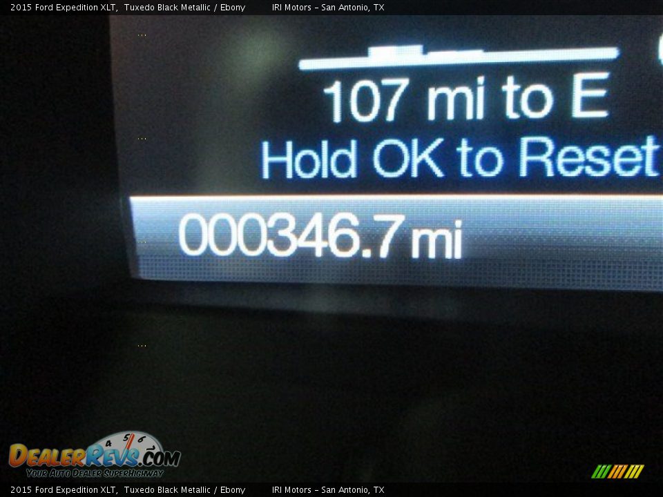 2015 Ford Expedition XLT Tuxedo Black Metallic / Ebony Photo #21