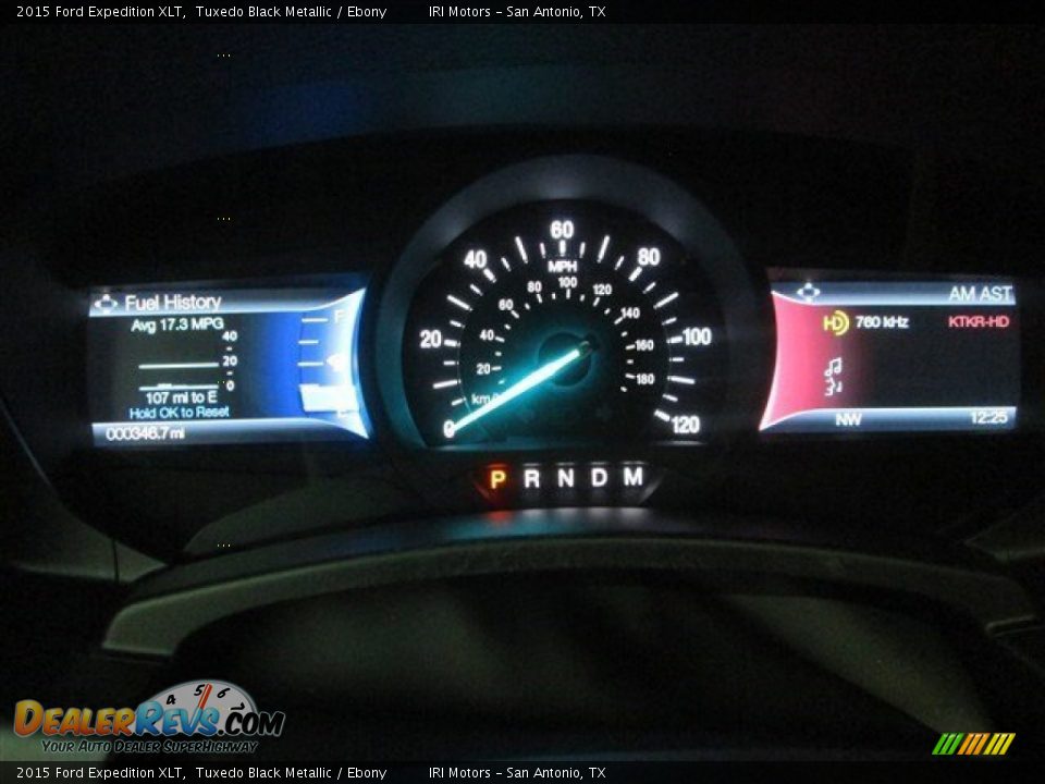 2015 Ford Expedition XLT Tuxedo Black Metallic / Ebony Photo #22