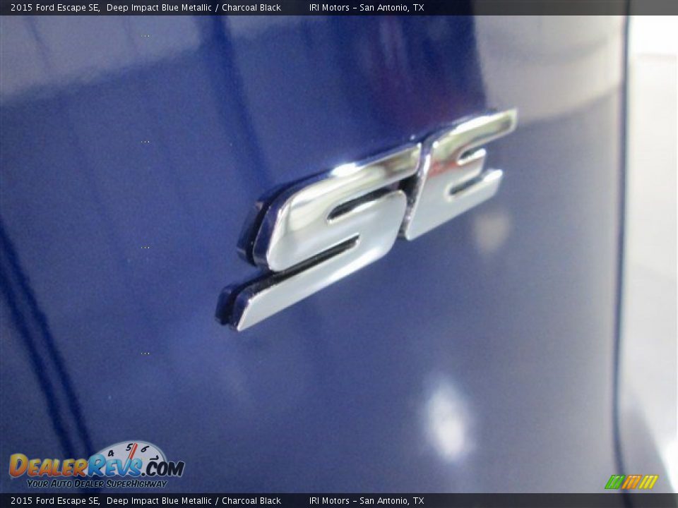 2015 Ford Escape SE Deep Impact Blue Metallic / Charcoal Black Photo #7