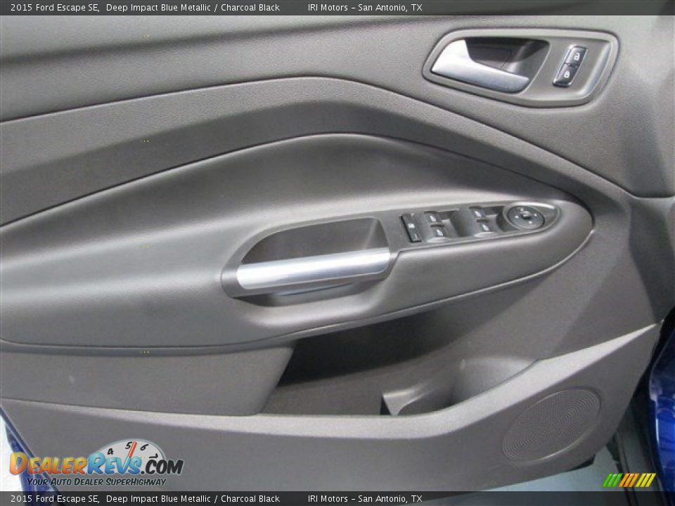 2015 Ford Escape SE Deep Impact Blue Metallic / Charcoal Black Photo #15