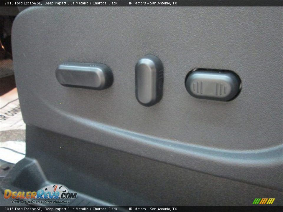 2015 Ford Escape SE Deep Impact Blue Metallic / Charcoal Black Photo #17