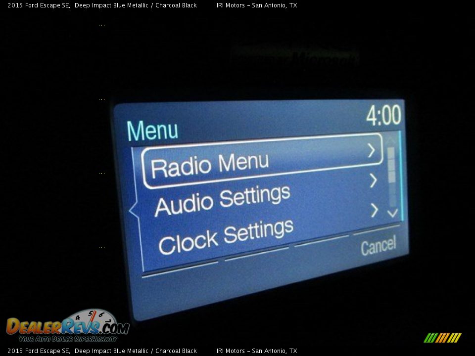 2015 Ford Escape SE Deep Impact Blue Metallic / Charcoal Black Photo #18