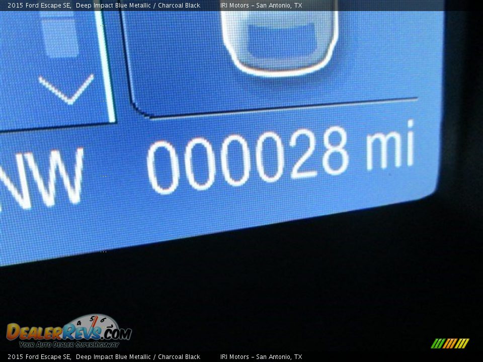 2015 Ford Escape SE Deep Impact Blue Metallic / Charcoal Black Photo #19