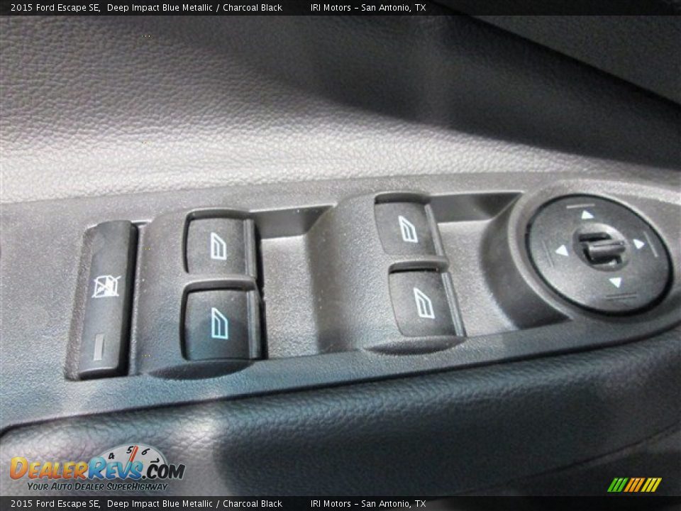 2015 Ford Escape SE Deep Impact Blue Metallic / Charcoal Black Photo #22