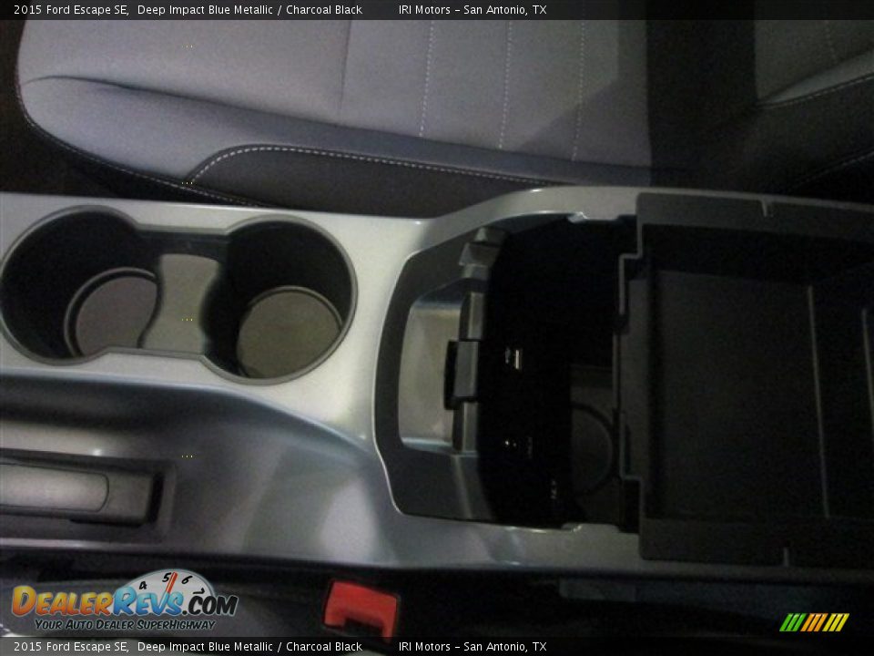 2015 Ford Escape SE Deep Impact Blue Metallic / Charcoal Black Photo #23