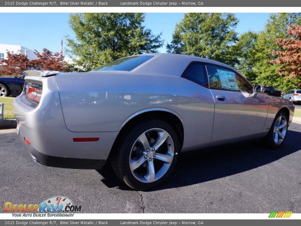 2015 Dodge Challenger R/T Billet Silver Metallic / Black Photo #3