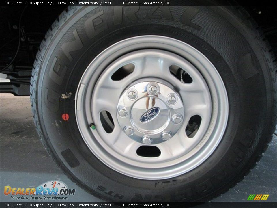 2015 Ford F250 Super Duty XL Crew Cab Oxford White / Steel Photo #5