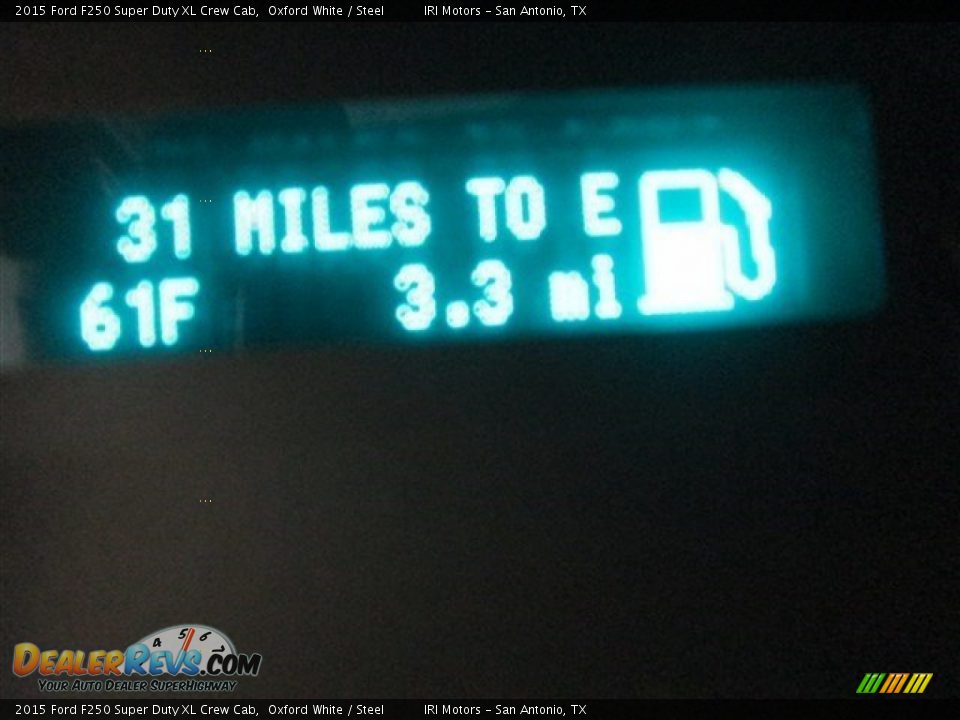 2015 Ford F250 Super Duty XL Crew Cab Oxford White / Steel Photo #16