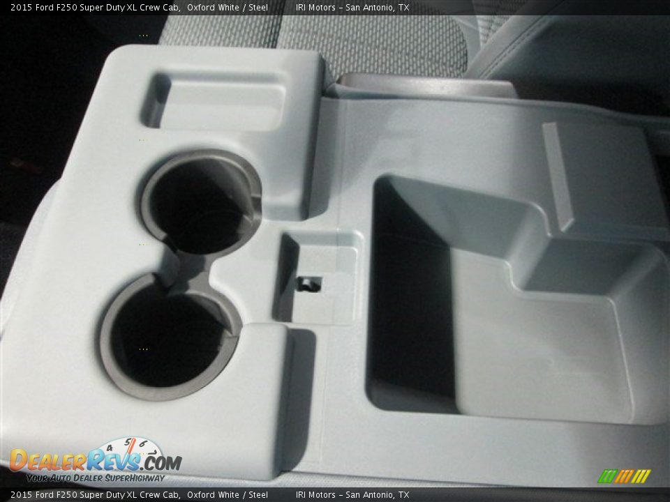 2015 Ford F250 Super Duty XL Crew Cab Oxford White / Steel Photo #19