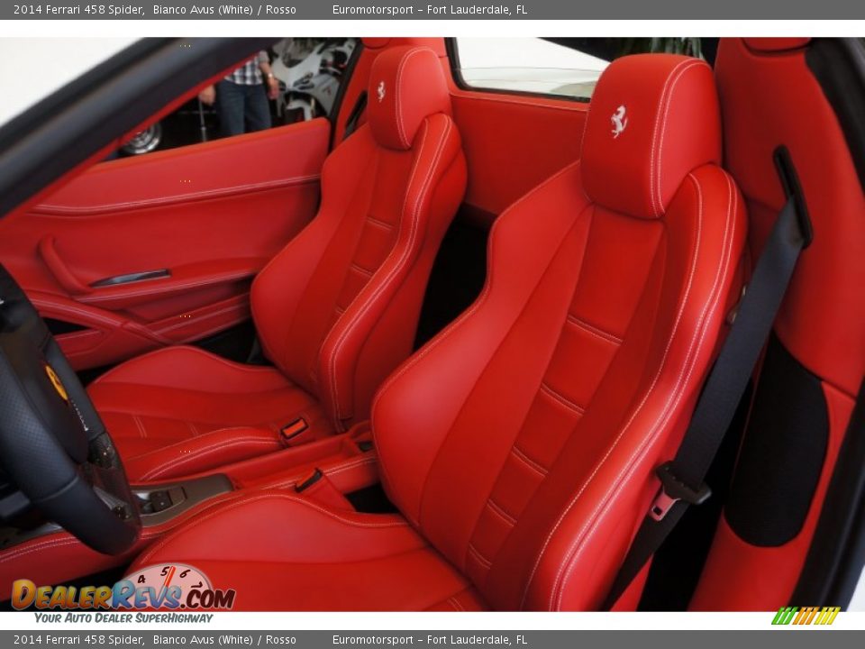 Front Seat of 2014 Ferrari 458 Spider Photo #58