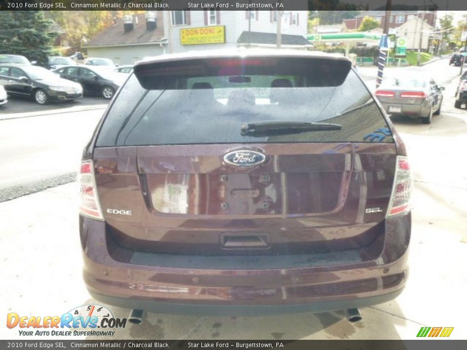 2010 Ford Edge SEL Cinnamon Metallic / Charcoal Black Photo #6