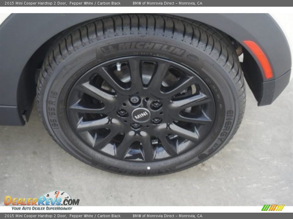 2015 Mini Cooper Hardtop 2 Door Pepper White / Carbon Black Photo #4