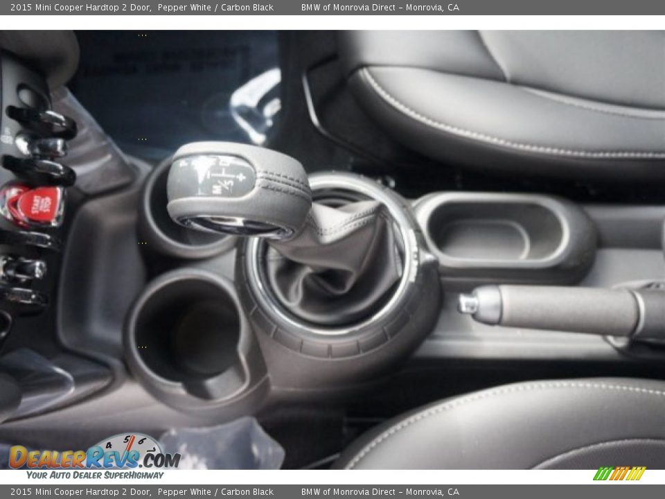 2015 Mini Cooper Hardtop 2 Door Pepper White / Carbon Black Photo #6