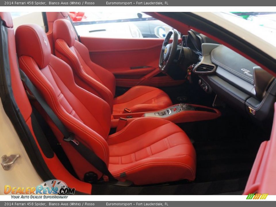 Front Seat of 2014 Ferrari 458 Spider Photo #69