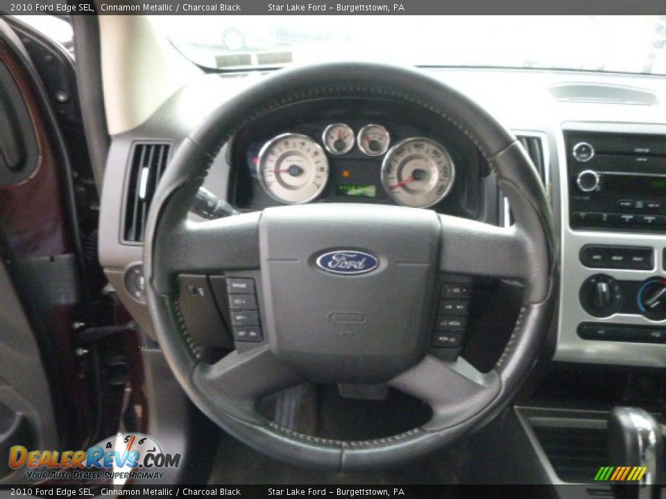 2010 Ford Edge SEL Cinnamon Metallic / Charcoal Black Photo #18