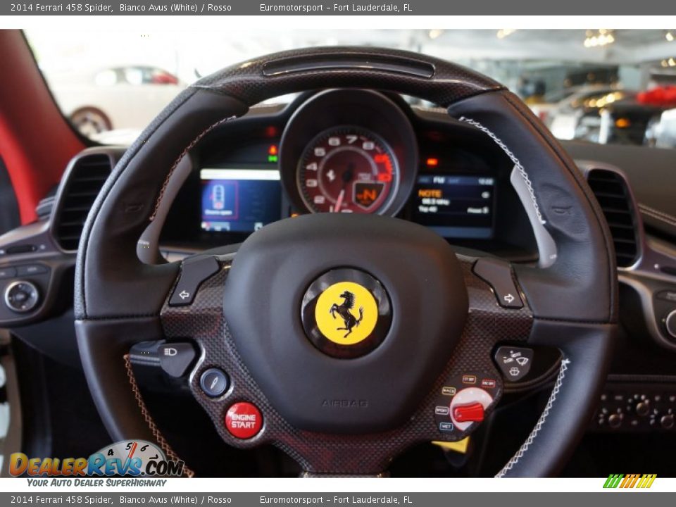2014 Ferrari 458 Spider Steering Wheel Photo #78