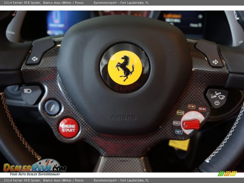 Controls of 2014 Ferrari 458 Spider Photo #79