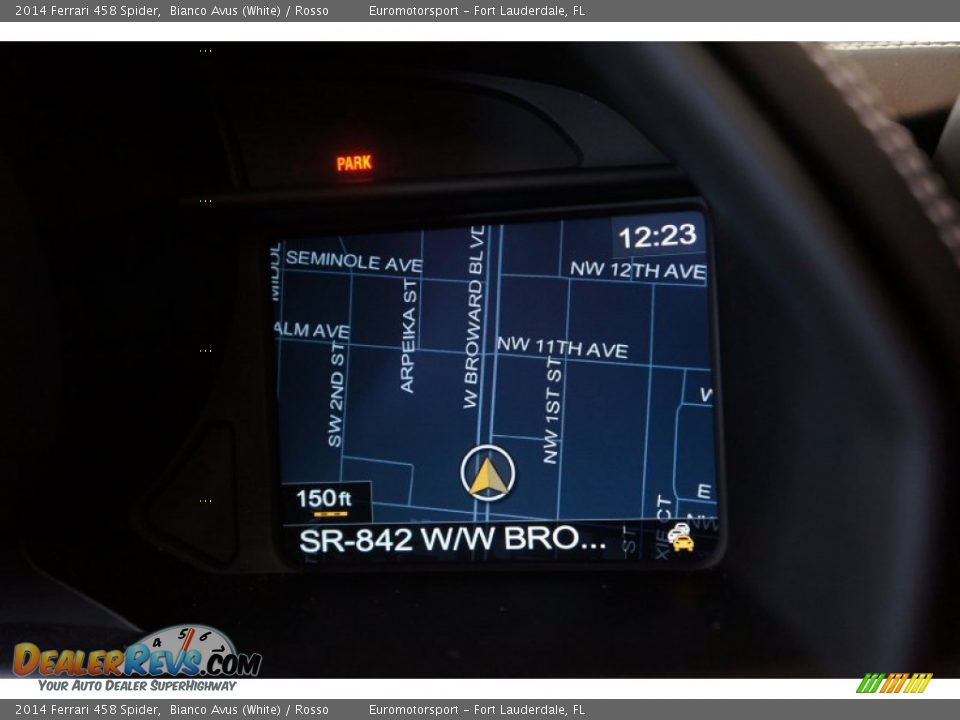 Navigation of 2014 Ferrari 458 Spider Photo #85