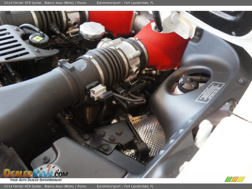 2014 Ferrari 458 Spider 4.5 Liter DI DOHC 32-Valve V8 Engine Photo #91