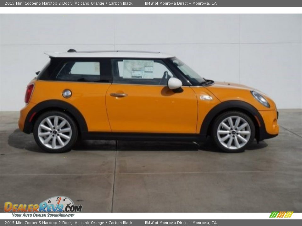 Volcanic Orange 2015 Mini Cooper S Hardtop 2 Door Photo #2