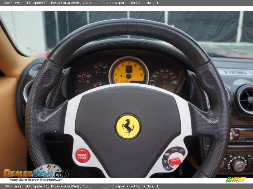 2007 Ferrari F430 Spider F1 Steering Wheel Photo #37