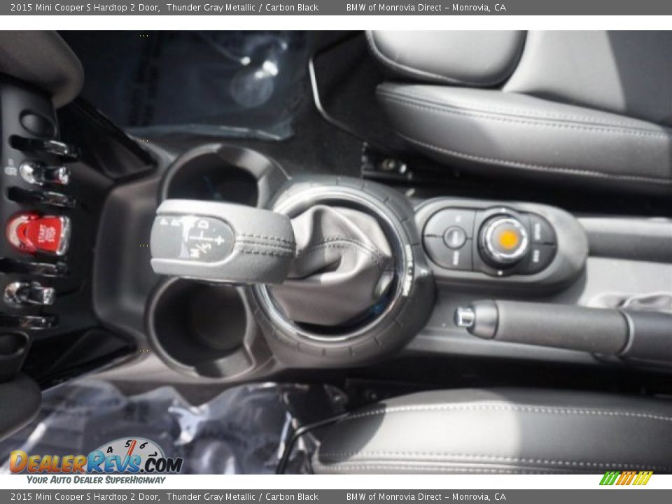 2015 Mini Cooper S Hardtop 2 Door Thunder Gray Metallic / Carbon Black Photo #6
