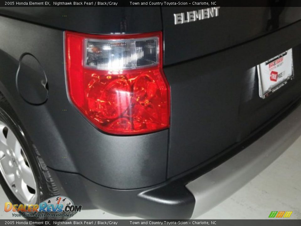 2005 Honda Element EX Nighthawk Black Pearl / Black/Gray Photo #10