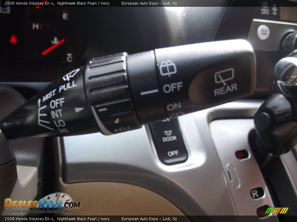 2008 Honda Odyssey EX-L Nighthawk Black Pearl / Ivory Photo #29