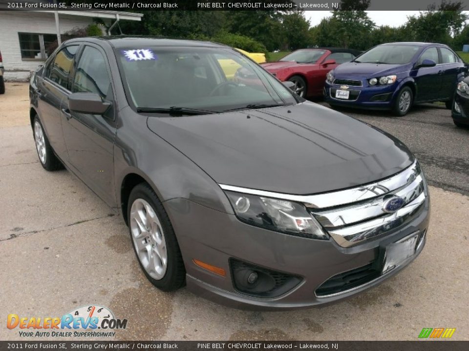 2011 Ford Fusion SE Sterling Grey Metallic / Charcoal Black Photo #3