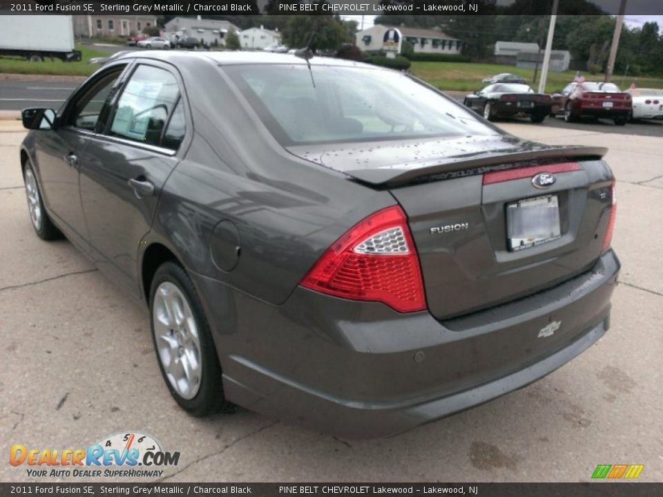 2011 Ford Fusion SE Sterling Grey Metallic / Charcoal Black Photo #7