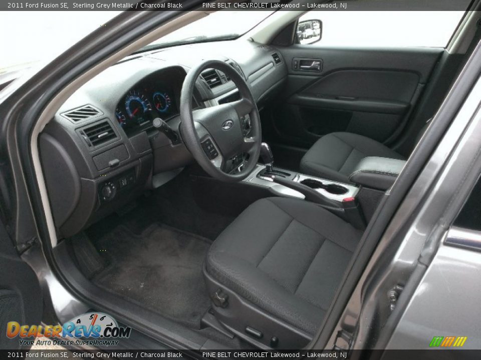 2011 Ford Fusion SE Sterling Grey Metallic / Charcoal Black Photo #9