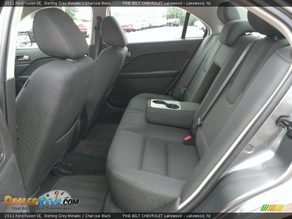 2011 Ford Fusion SE Sterling Grey Metallic / Charcoal Black Photo #11