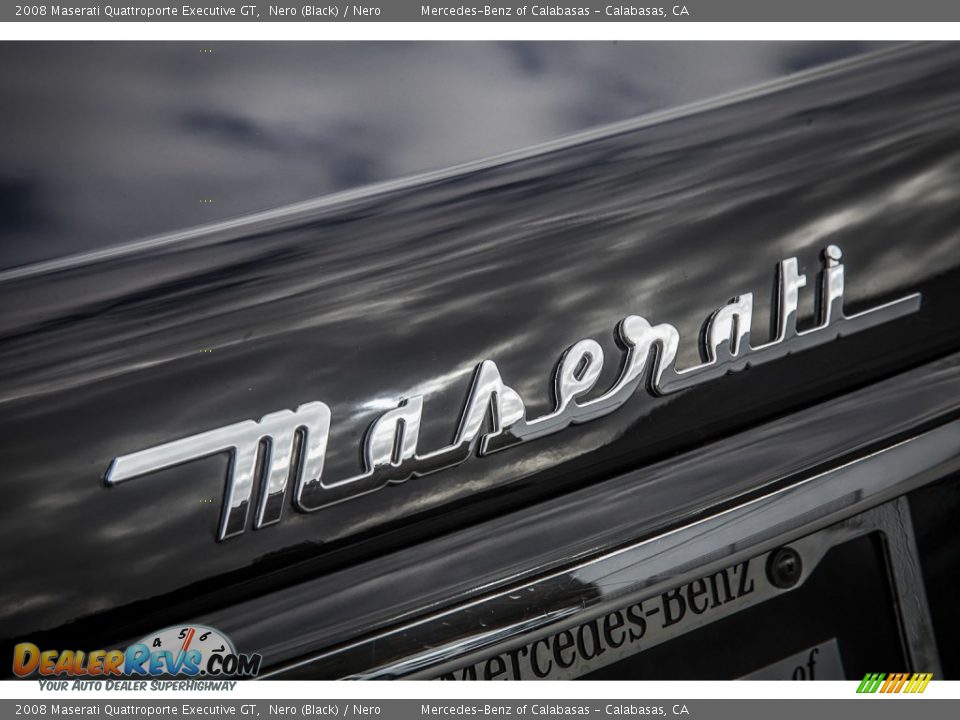 2008 Maserati Quattroporte Executive GT Nero (Black) / Nero Photo #7