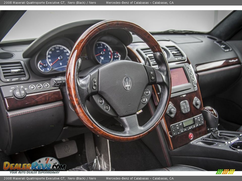 Dashboard of 2008 Maserati Quattroporte Executive GT Photo #18