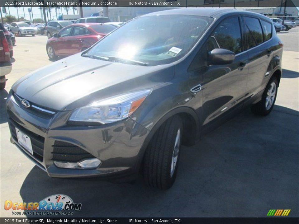2015 Ford Escape SE Magnetic Metallic / Medium Light Stone Photo #6