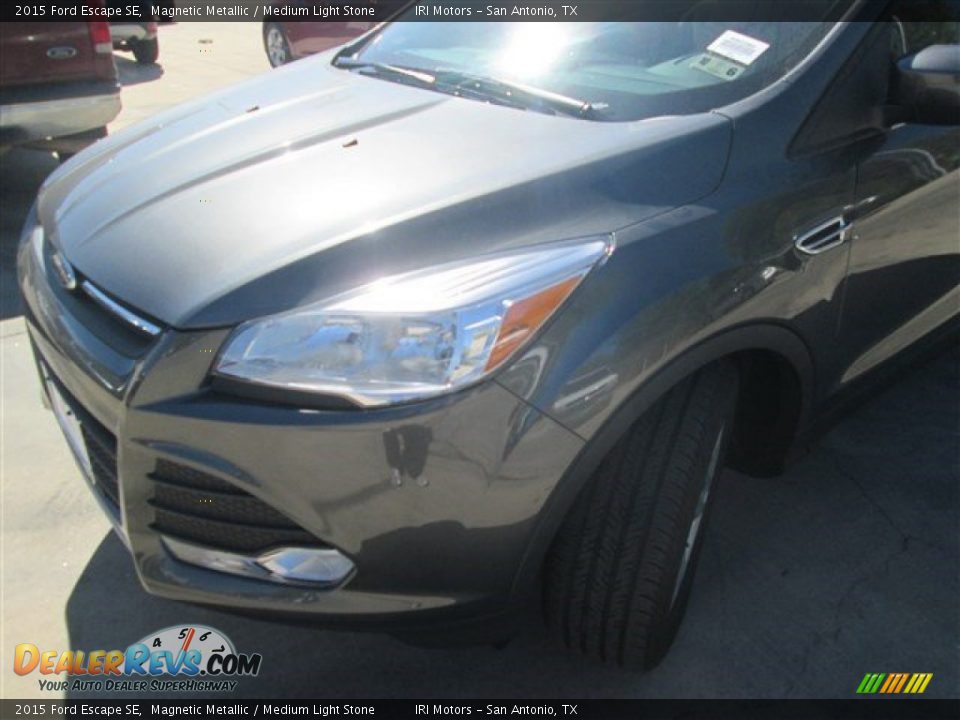 2015 Ford Escape SE Magnetic Metallic / Medium Light Stone Photo #7