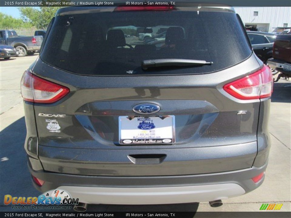 2015 Ford Escape SE Magnetic Metallic / Medium Light Stone Photo #10